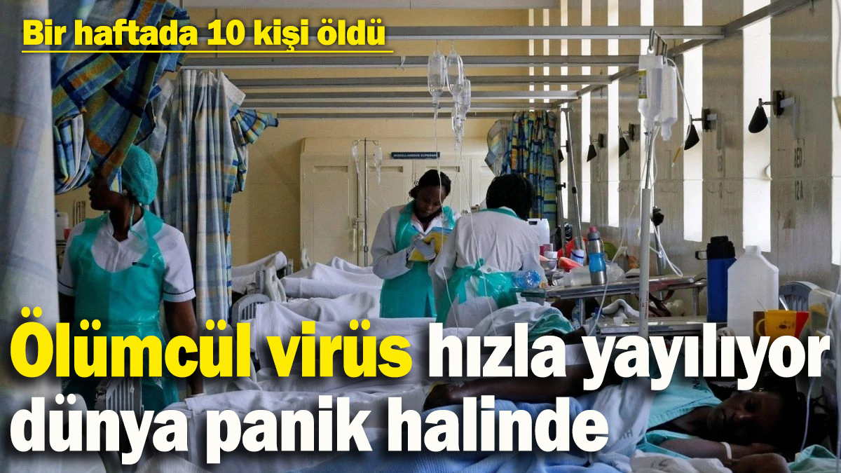 Bir haftada 10 kişi öldü Ölümcül salgında çember daralıyor