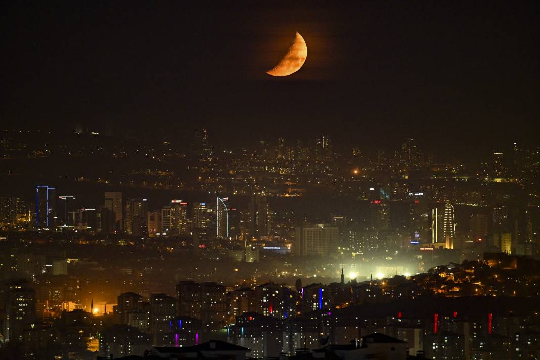Ankara ve İstanbul'dan 'Ay' manzaraları 3