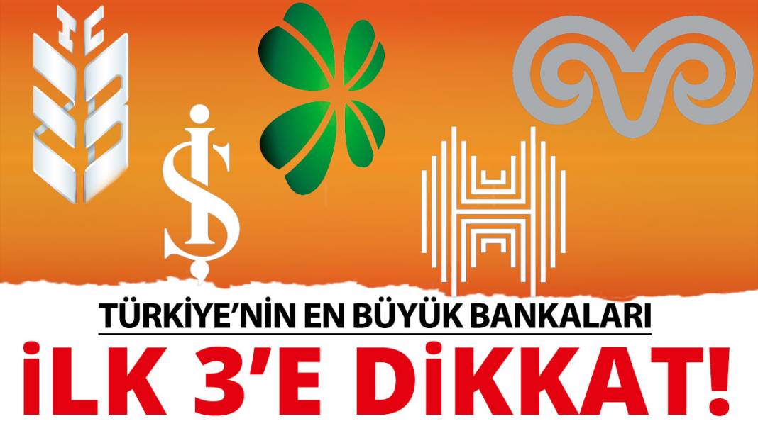 Türkiye'nin en büyük bankası hangisi? Bankaların büyüklük sıralaması 1