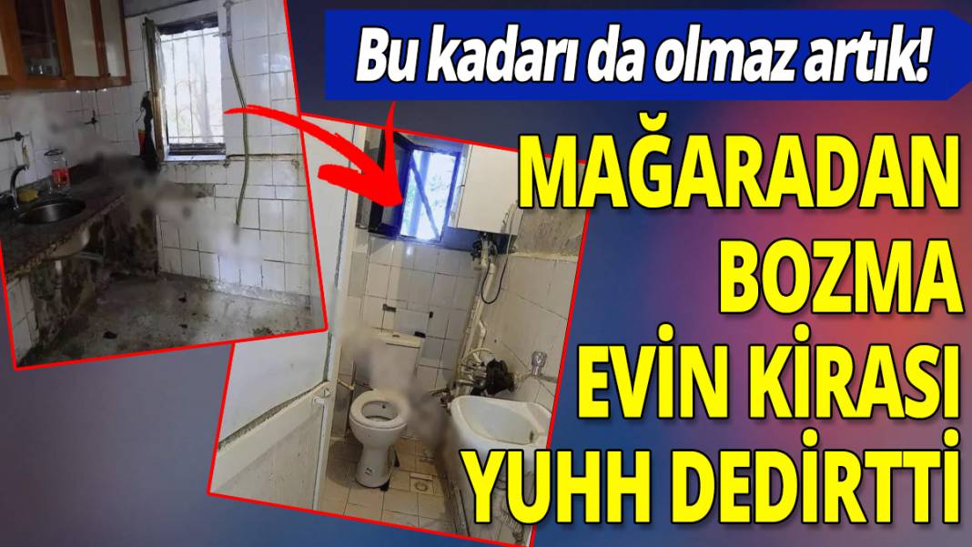 Mağaradan bozma evin kirası yuhh dedirtti 1