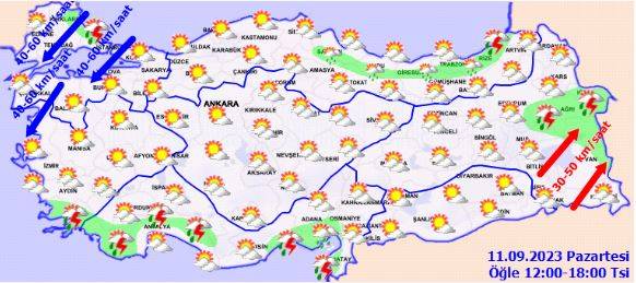 Meteoroloji'den İstanbul dahil birçok il için sağanak yağış uyarısı: İşte il il hava durumu 2