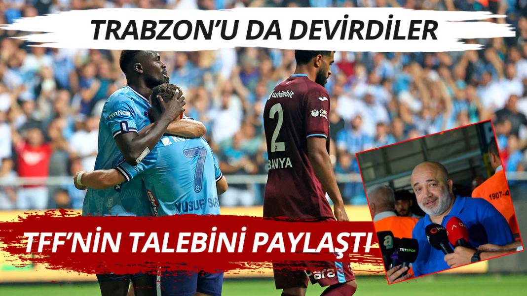 Trabzonspor'u deviren Adana Demirspor, Milli Takım'a da 'yetişti' 1