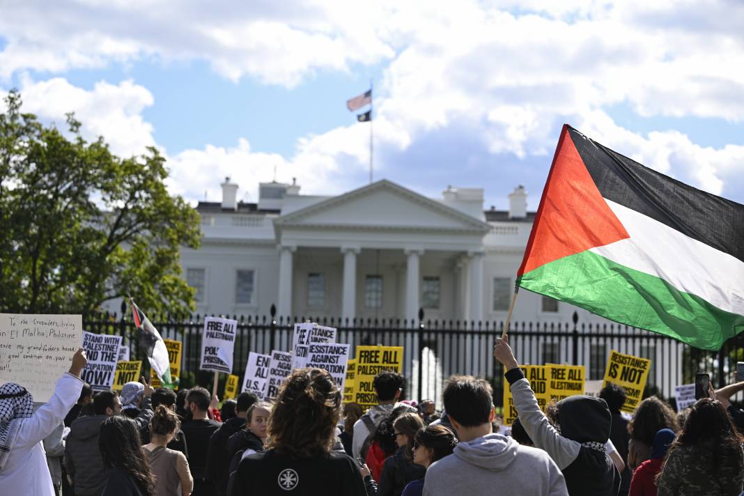 Washington'da Filistin'e destek gösterisi 22