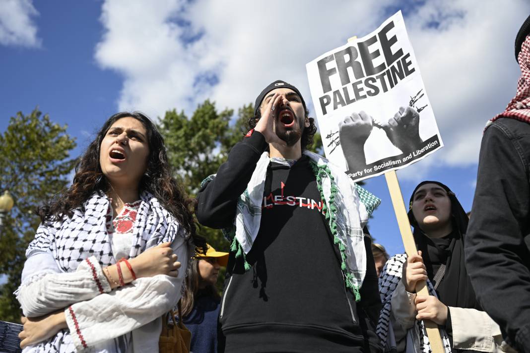 Washington'da Filistin'e destek gösterisi 20