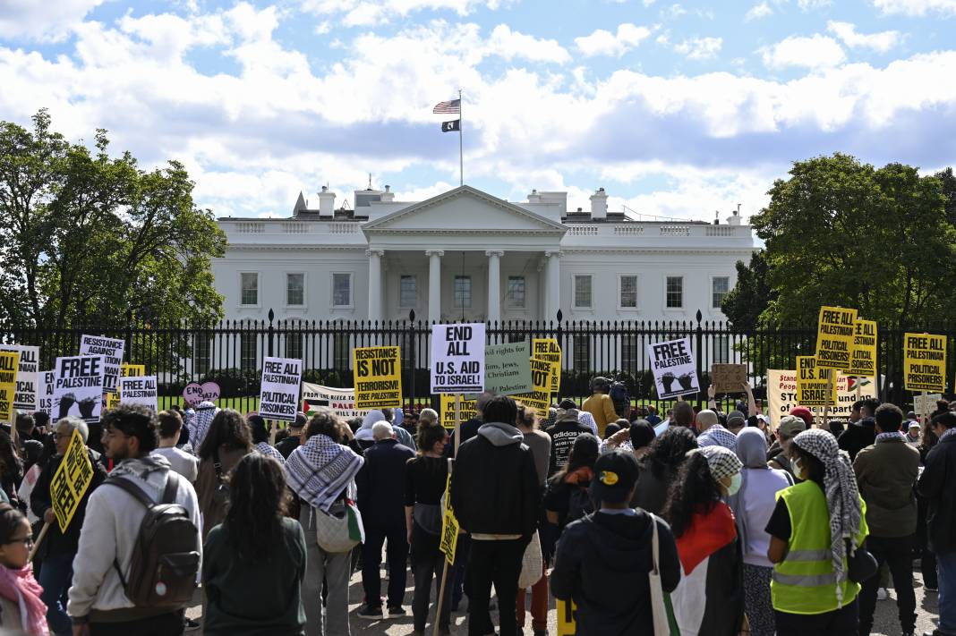 Washington'da Filistin'e destek gösterisi 23