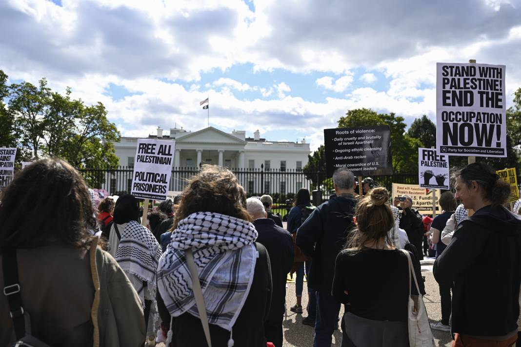Washington'da Filistin'e destek gösterisi 16