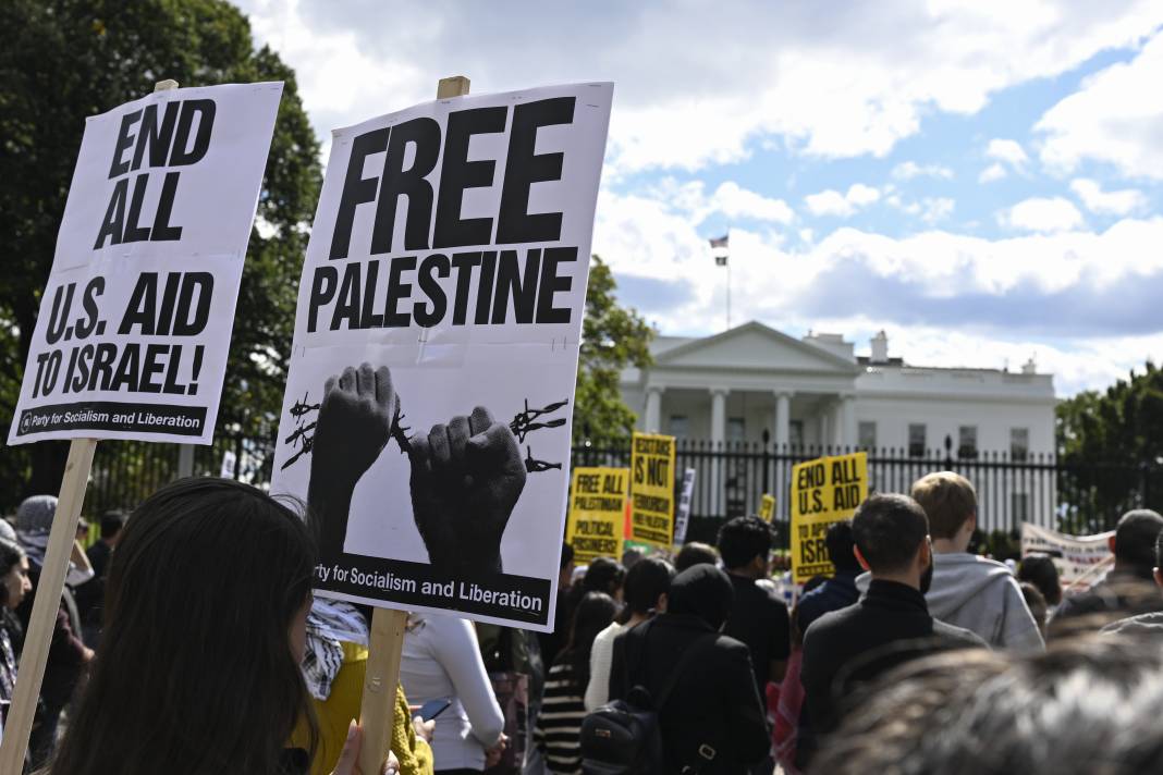 Washington'da Filistin'e destek gösterisi 15