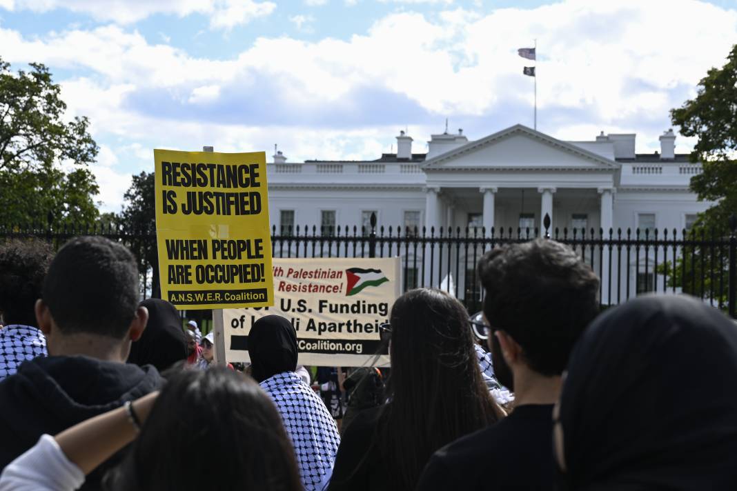 Washington'da Filistin'e destek gösterisi 13