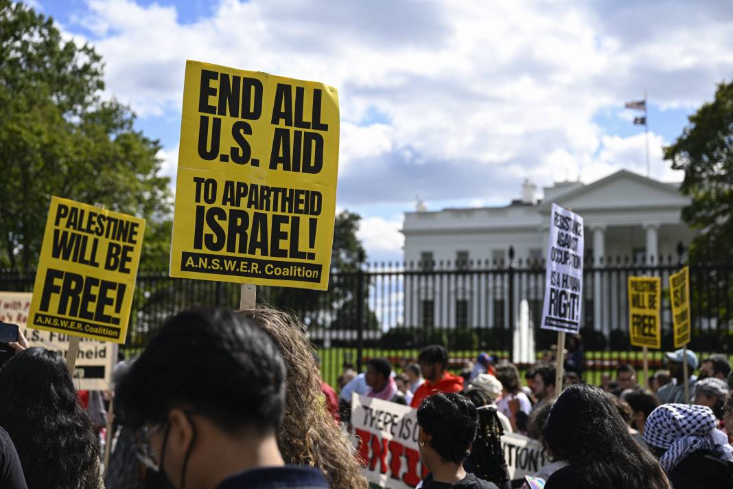 Washington'da Filistin'e destek gösterisi 7