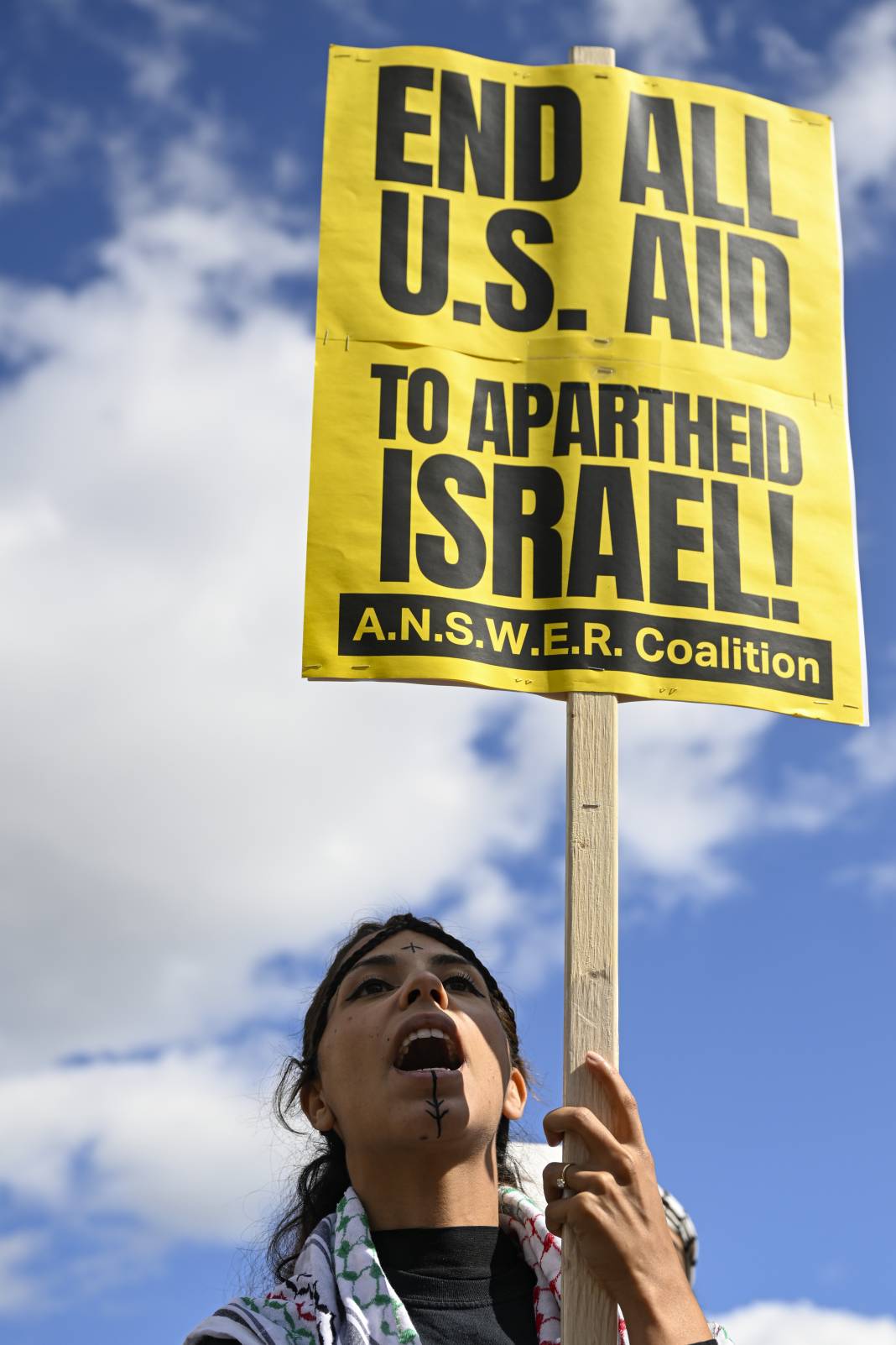Washington'da Filistin'e destek gösterisi 8