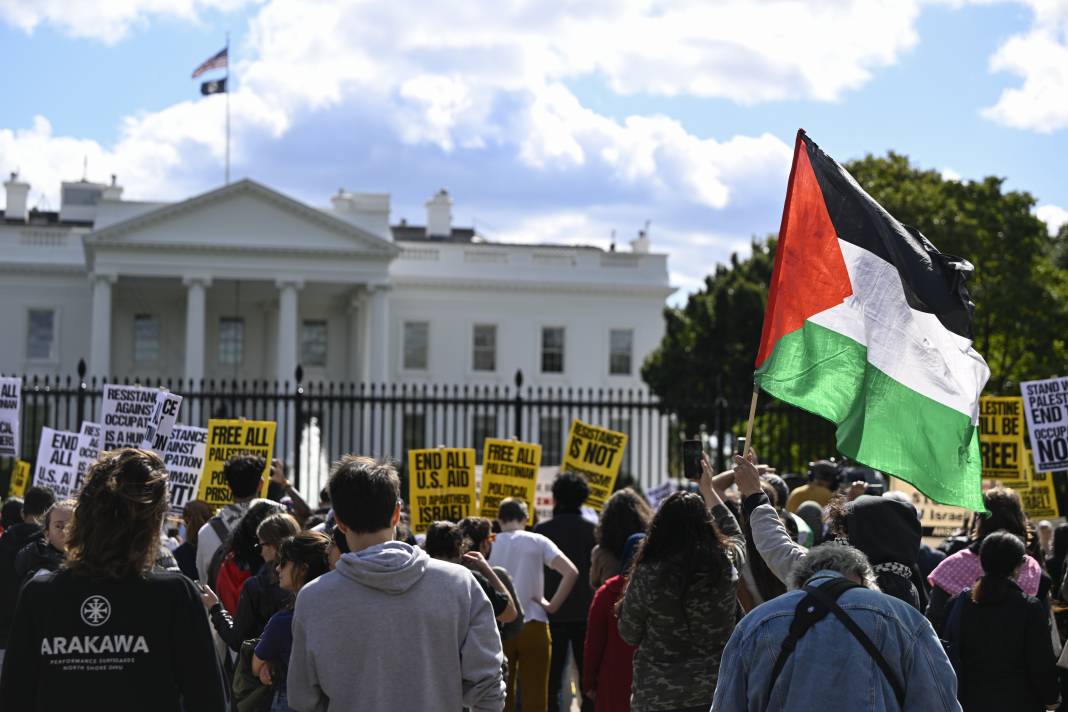 Washington'da Filistin'e destek gösterisi 2