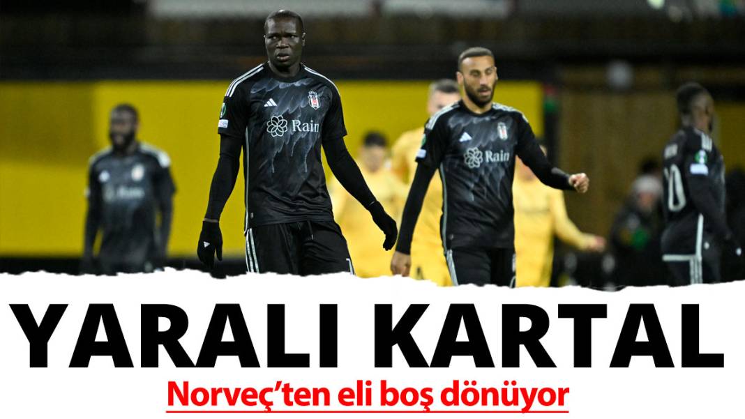 Beşiktaş, Norveç'te kayıp 1