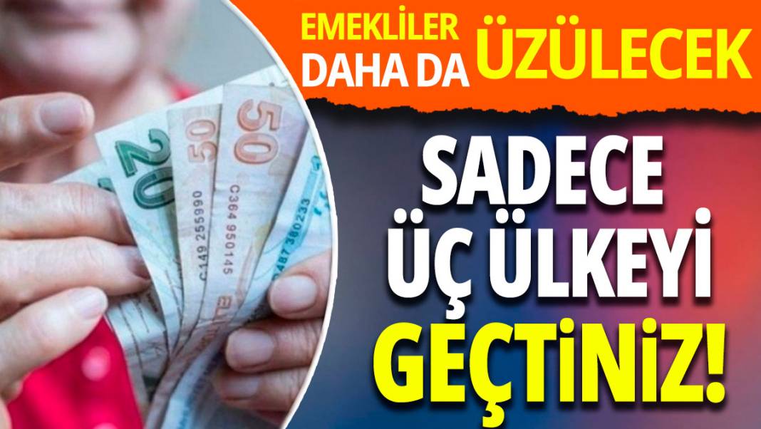 Türkiye'deki emeklilerin dünyadaki sıralaması 1