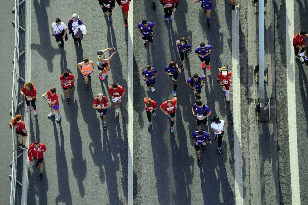 İstanbul Maratonu’nda halk koşusundan renkli görüntüler! 1