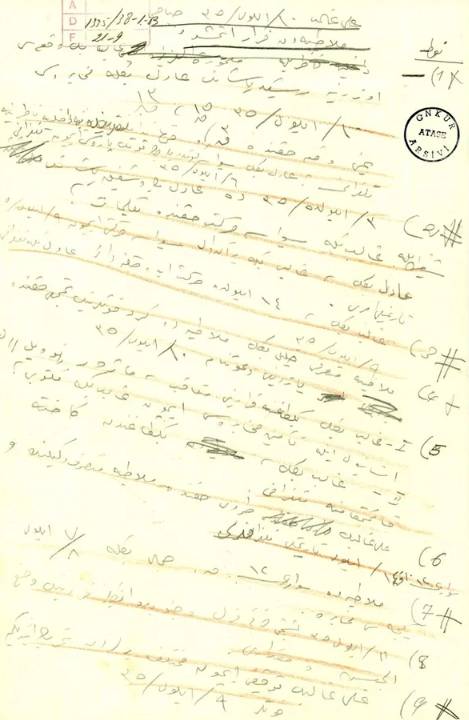 İlk kez göreceksiniz! İşte Atatürk'ün Kurtuluş Savaşı'na ilişkin notları 13