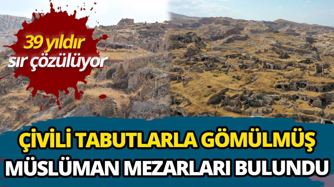 Çivili tabutlarla gömülmüş Müslüman mezarları bulundu 1