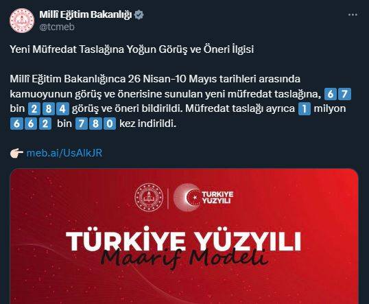 MEB’in yeni müfredat taslağı hakkında flaş gelişme! Milyonlarca aileyi ilgilendiren süreç tamamlandı 12