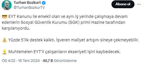 SGK o desteği kaldırdı: EYT ile emekli olan binlerce çalışan işsiz kalacak 9