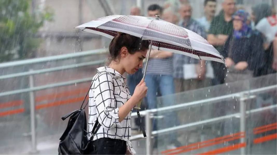 Meteoroloji il il uyardı... Gök gürültülü sağanak yağış geliyor 6