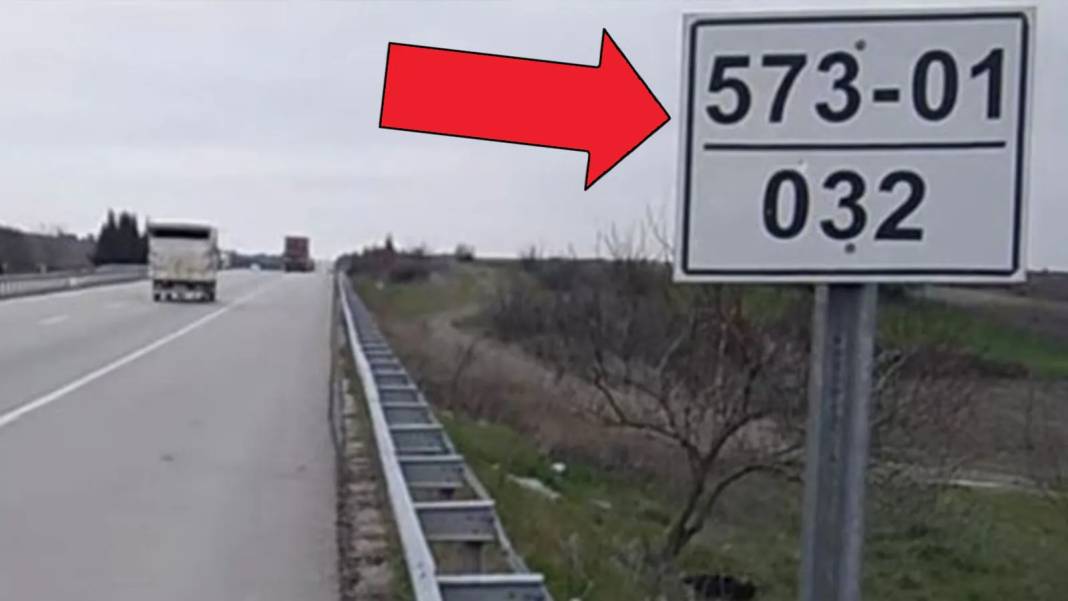 Yol kenarındaki beyaz levhalar bakın ne işe yarıyormuş 1