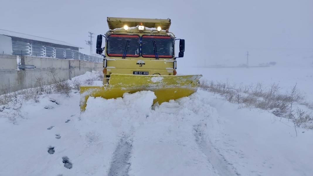 Birçok şehir beyaza büründü: Yurttan kar manzaraları 8