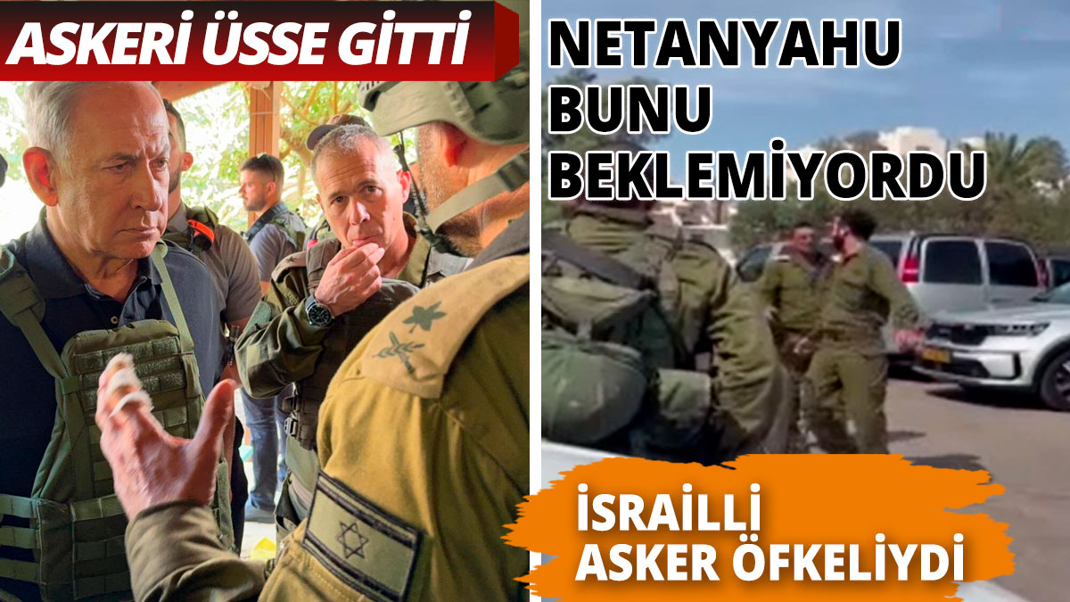 İsrailli askerden Netanyahu’ya tepki