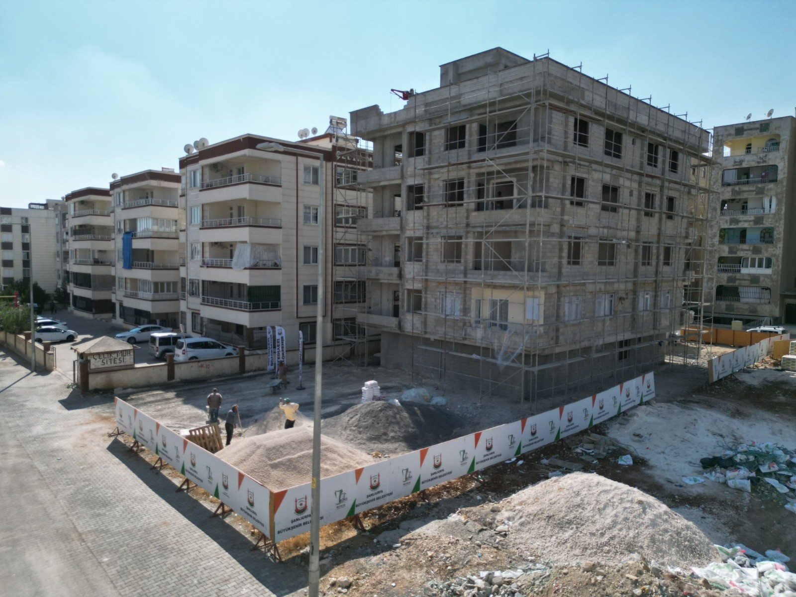 Şanlıurfa Büyükşehir Belediyesi'nden imkanı olmayan ailelere konut: 18 konut yerleşime hazırlanıyor