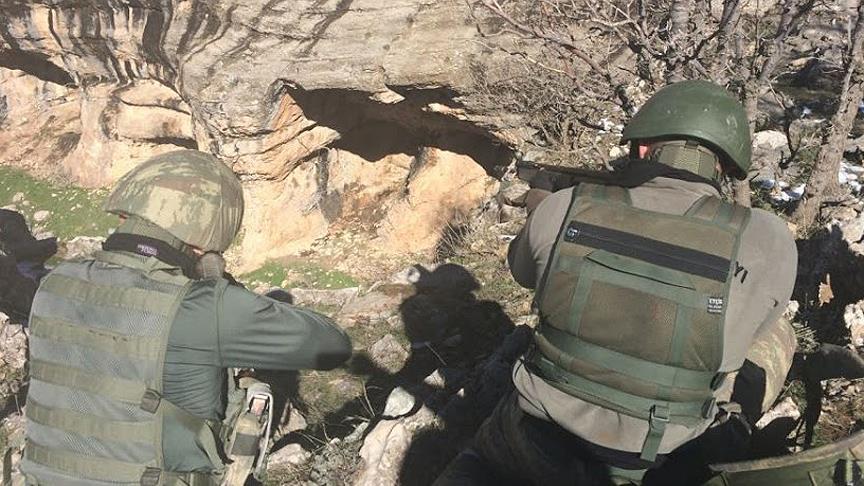 Şırnak'ta PKK sığınakları bulundu
