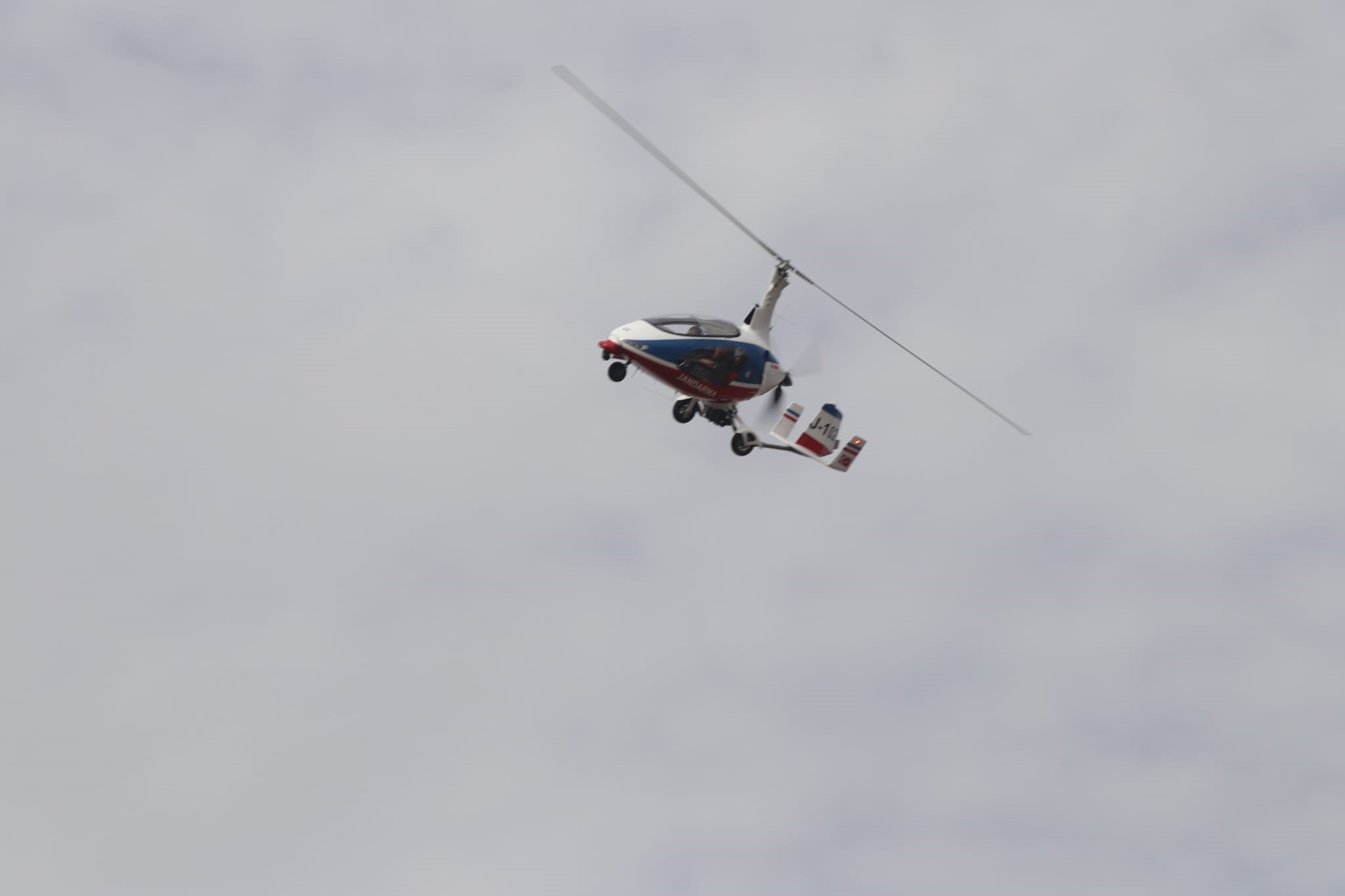 Havadan trafik denetimi için Cayrokopter kullanıldı