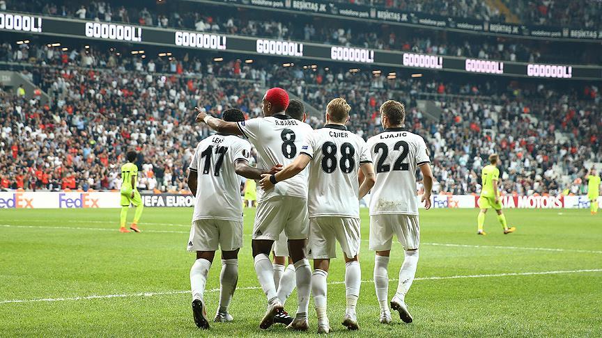 Beşiktaş'tan Avrupa'da iyi başlangıç