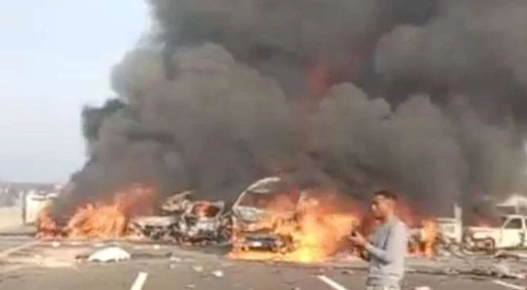 Mısır'da zincirleme kaza: 32 ölü, 63 yaralı