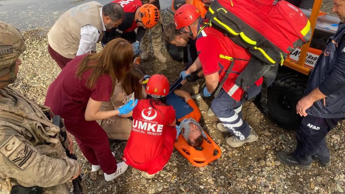 Nevşehir’de sel tatbikatı gerçeğini aratmadı