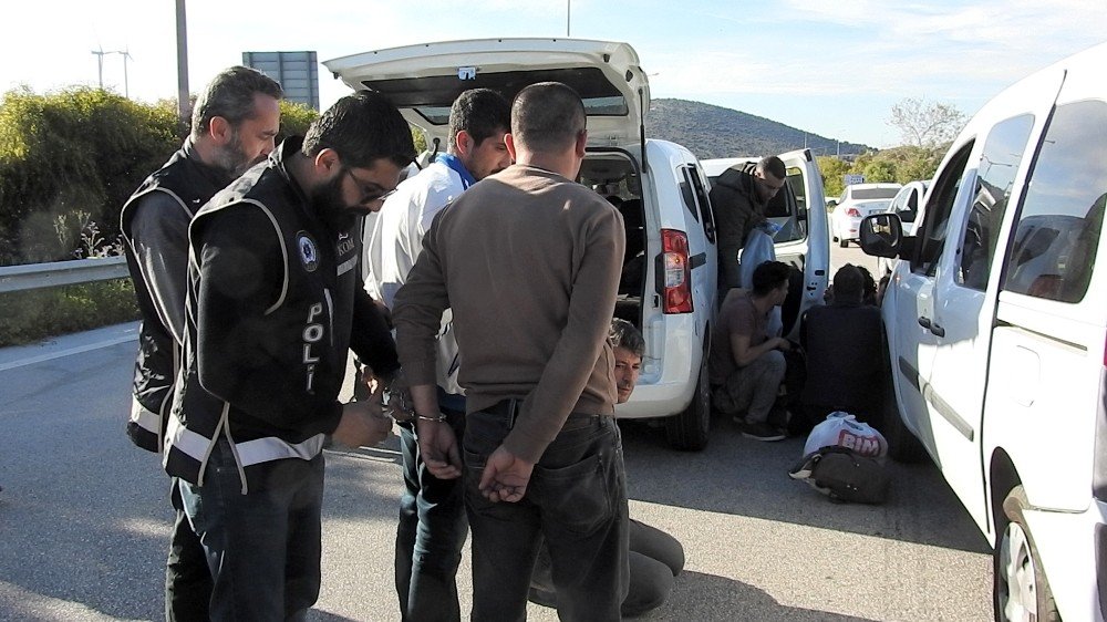 Edirne'de 87 kaçak göçmen yakalandı