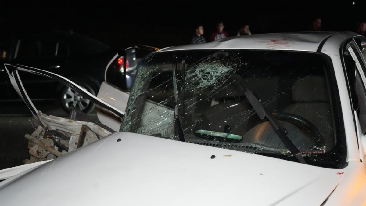 Kırıkkale'de zincirleme kazada araçlar hurdaya döndü