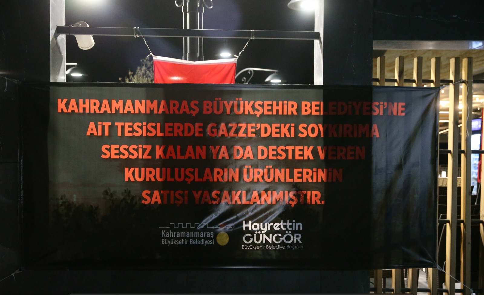 Kahramanmaraş Büyükşehir Belediyesinden İsrail'i destekleyen firmalara boykot