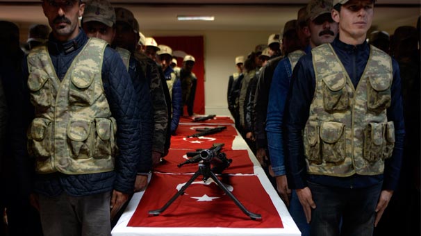 Korucular Yemin Etti