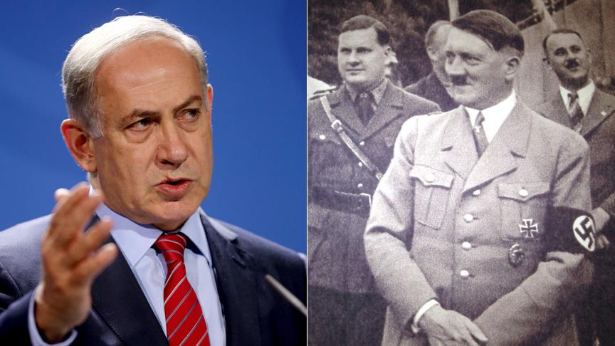 Netanyahu'ya Hitler benzetmesi