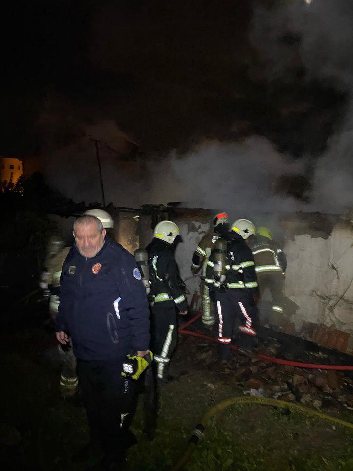 Bursa'da yangın '1 kişi hayatını kaybetti'