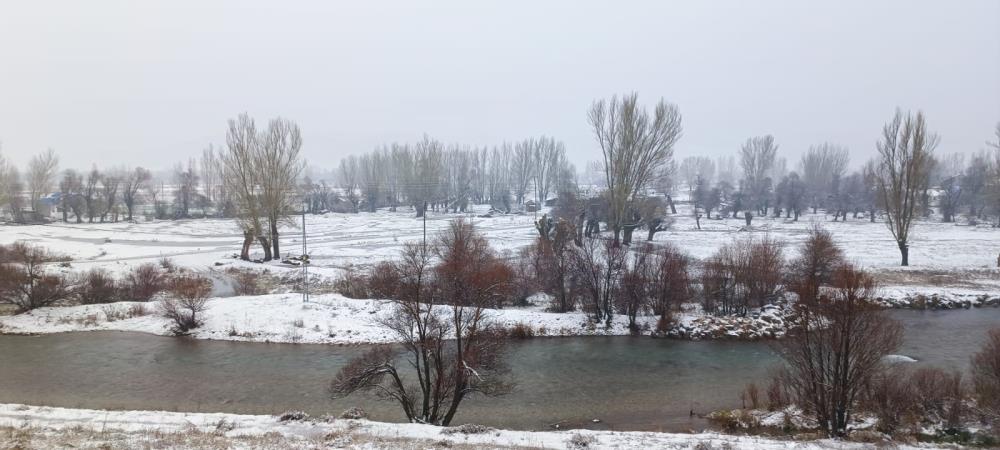 Tunceli’de kar ve sağanak yağış etkili oldu