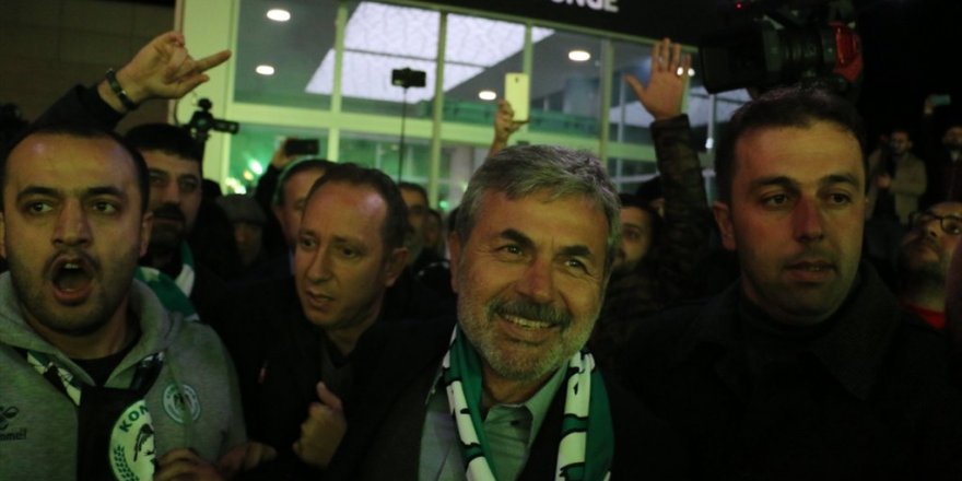 Aykut Kocaman'a, Konya'da coşkulu karşılama