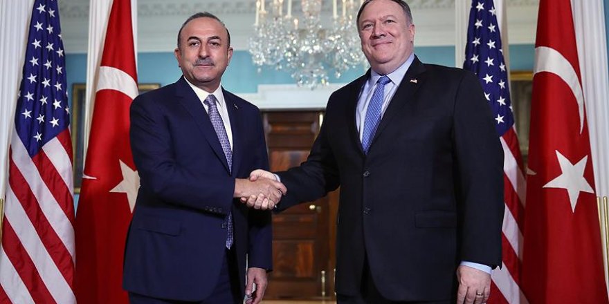 Çavuşoğlu ile ABD'li mevkidaşı görüştü