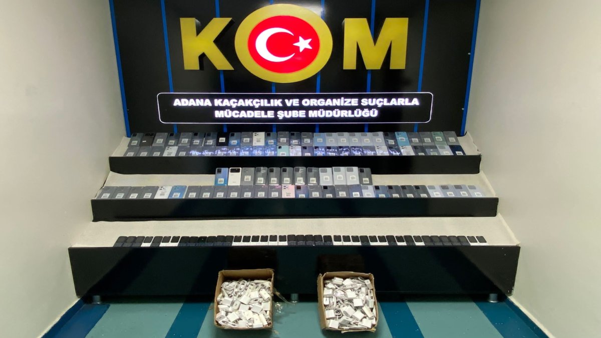 Adana’da kaçakçılık operasyonu düzenlendi
