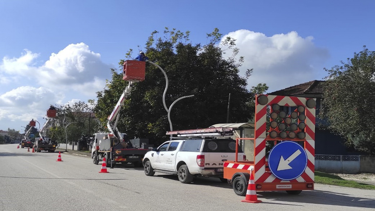 SEDAŞ aydınlatma çalışmalarına tam gaz devam ediyor