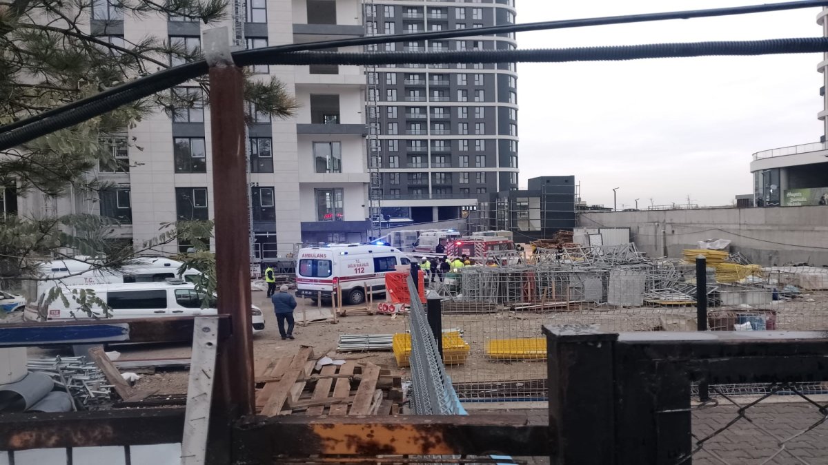 Ankara'daki bir inşaattan düşen iki işçi hayatını kaybetti