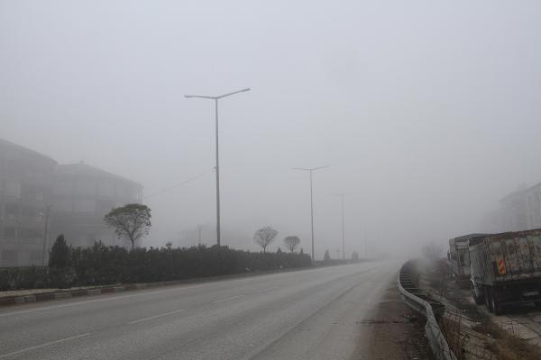 Manisa'da sis etkili oldu