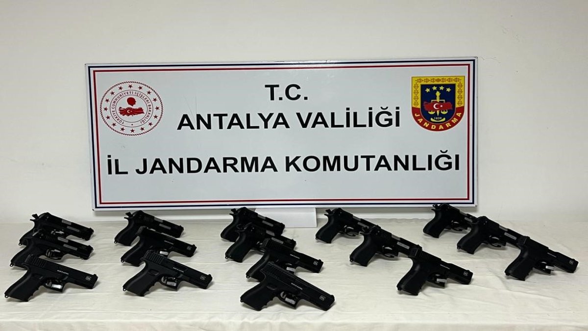 Jandarma'dan silah kaçakçılarına operasyon