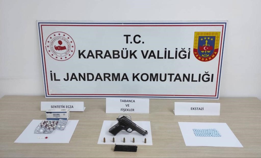 Karabük'te uyuşturucu operasyonu düzenlendi