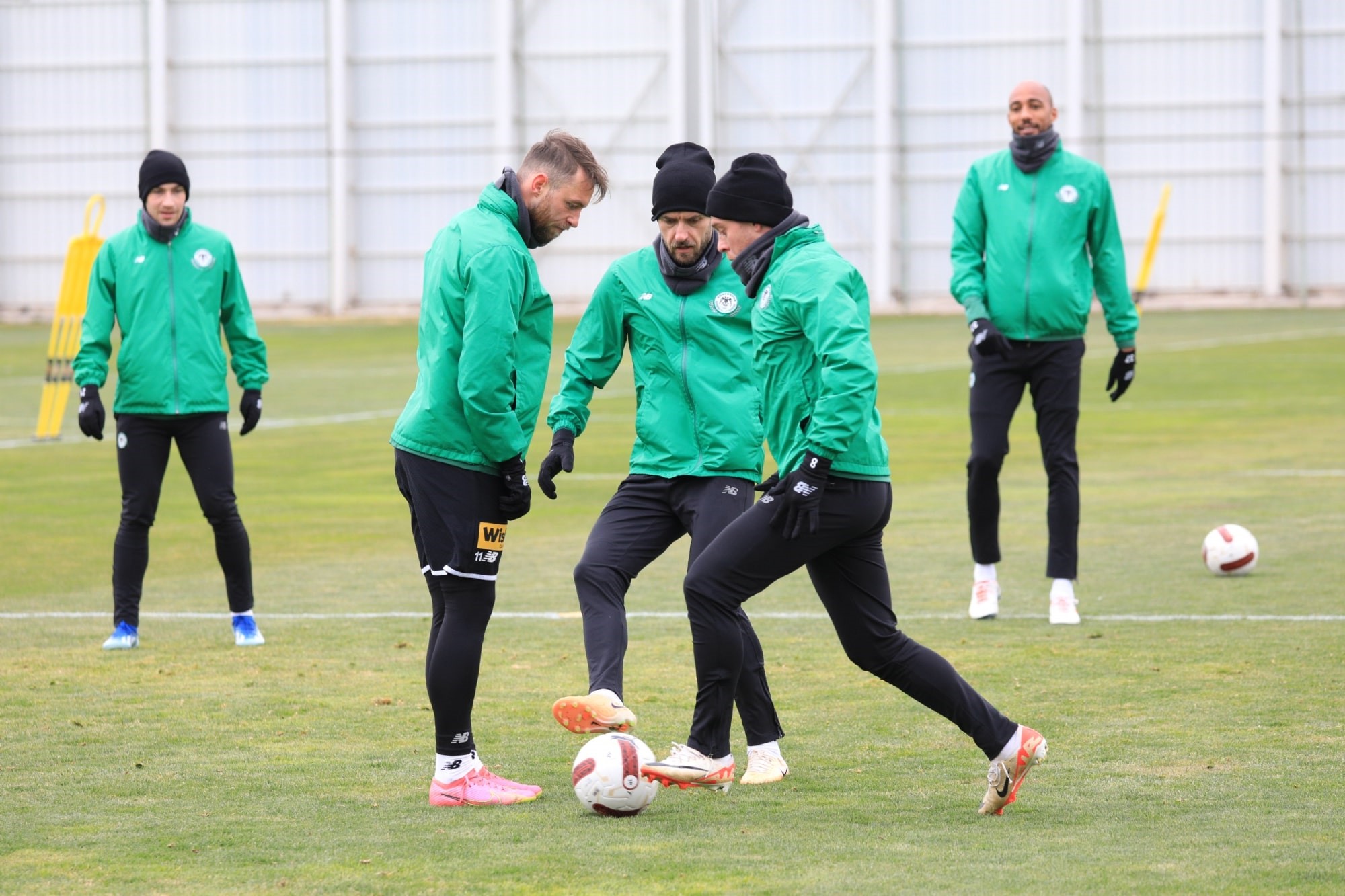 Konyaspor Samsunspor ile karşılaşmaya hazırlanıyor
