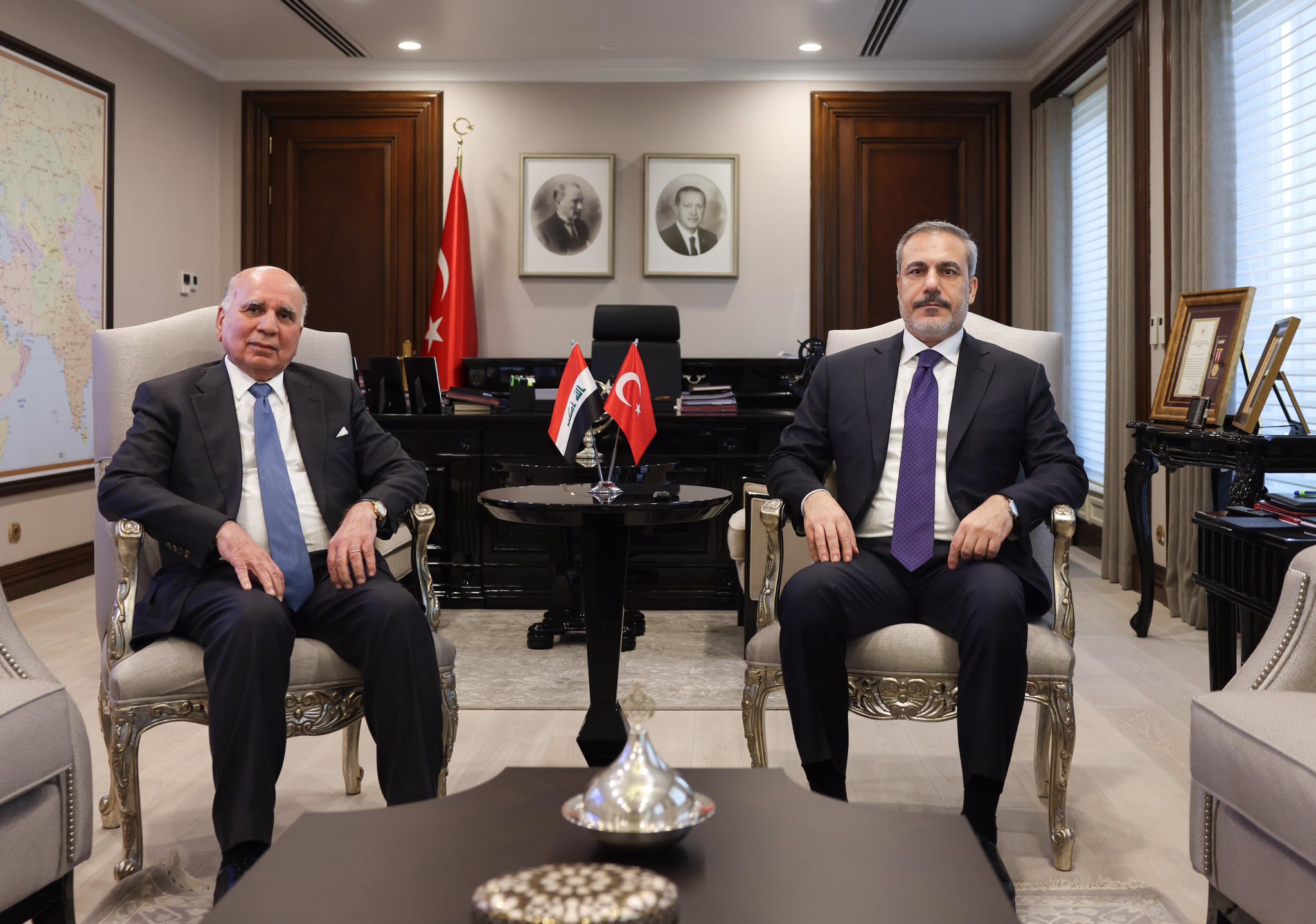 Hakan Fidan Irak Dışişleri Bakanı ile görüştü