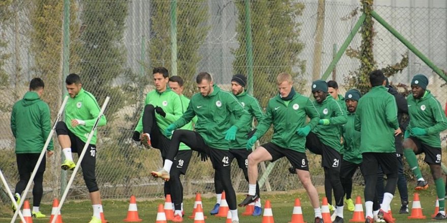 Atiker Konyaspor'da Akhisarspor maçı hazırlıkları